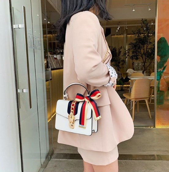 Metal Shoulder Crossbody Bag