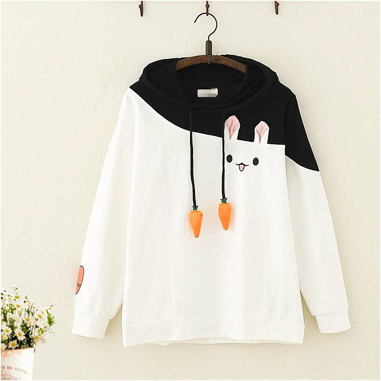 Trendy Hooded Sweatshirt for Girls and Students