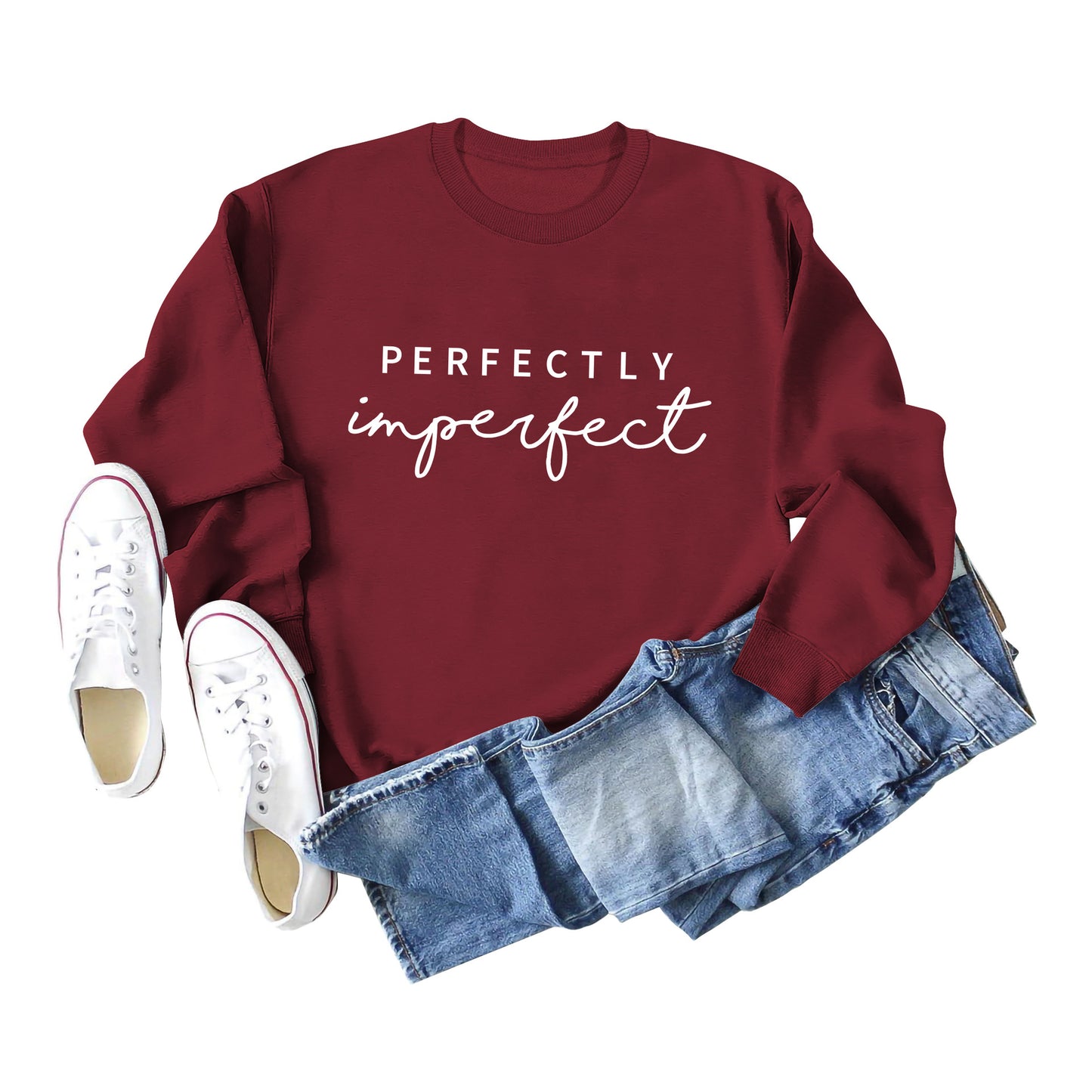 Perfectly Imperfect Women's Long Sleeve Sweater