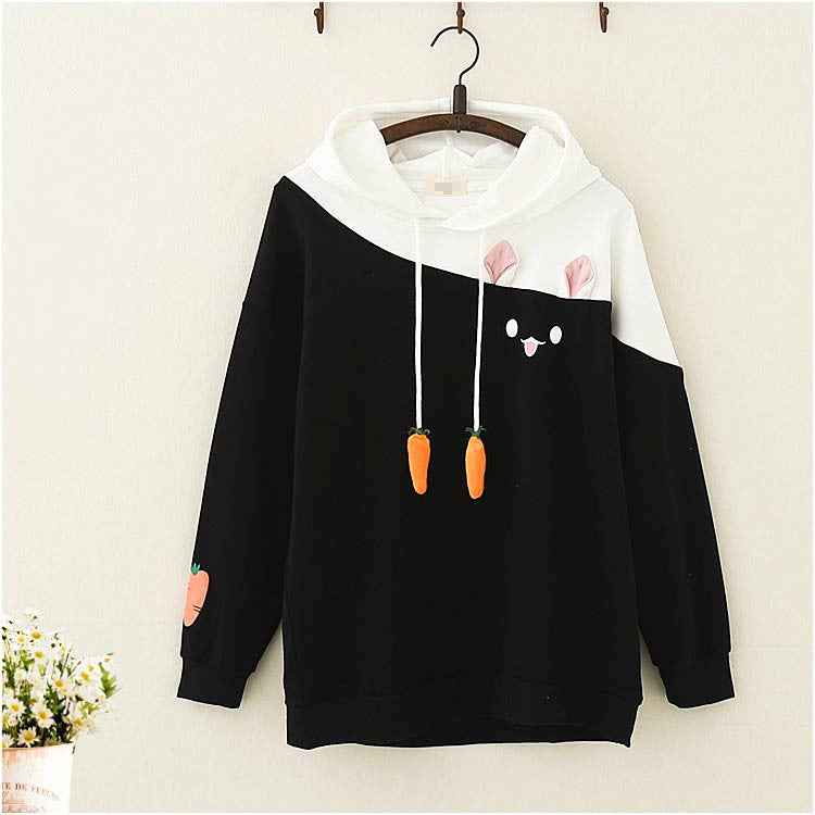 Trendy Hooded Sweatshirt for Girls and Students
