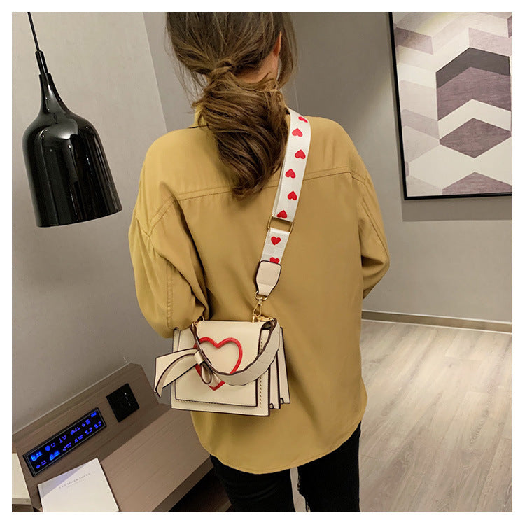 Bow Knot Small Square Bag - Versatile Crossbody for Girls