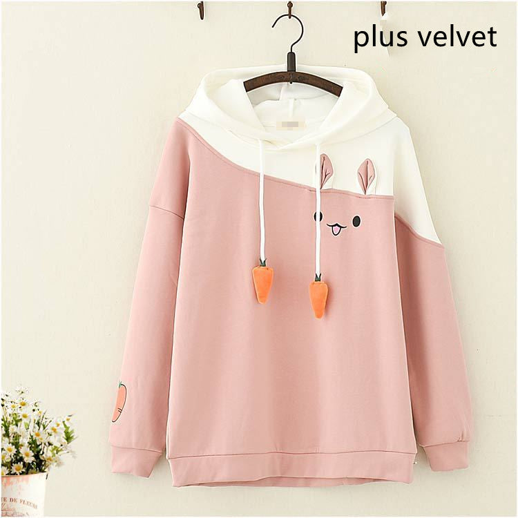 Trendy Hooded Sweatshirt for Girls and Students