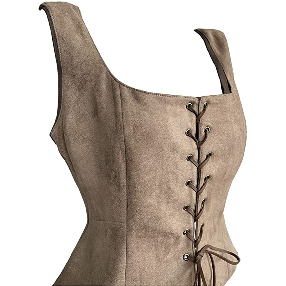 Suede Vest Halloween Costume for Spooky Celebrations