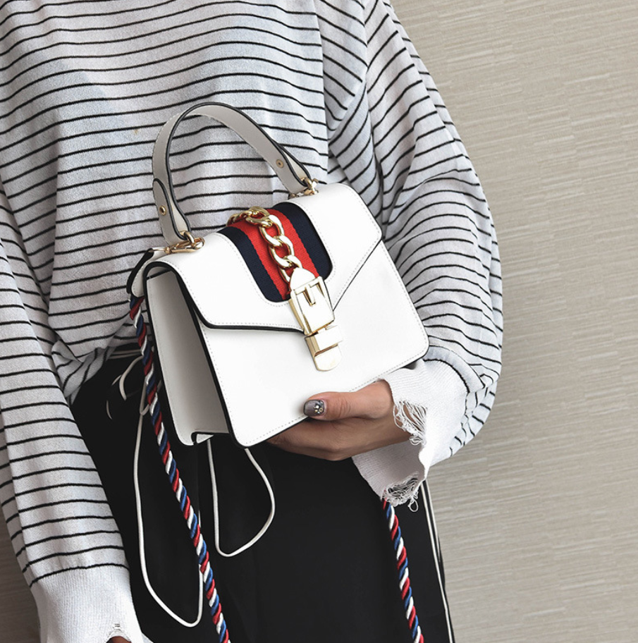 Metal Shoulder Crossbody Bag