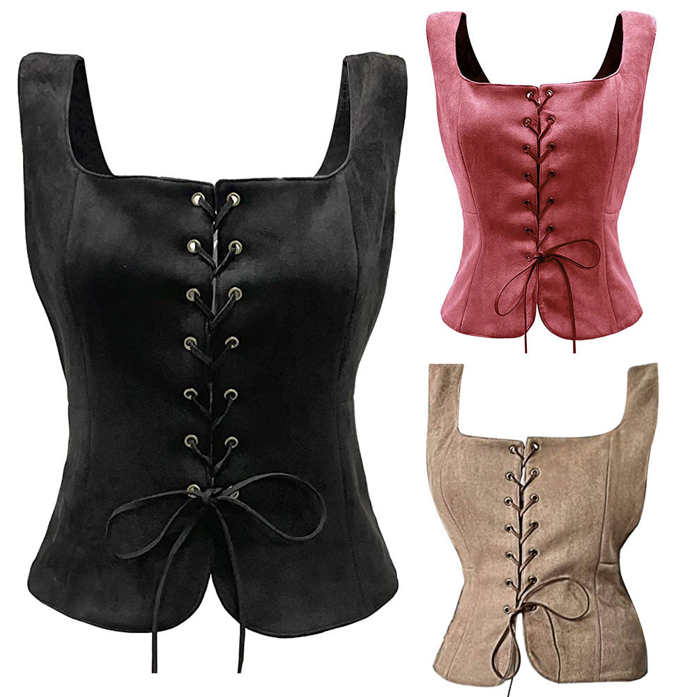 Suede Vest Halloween Costume for Spooky Celebrations