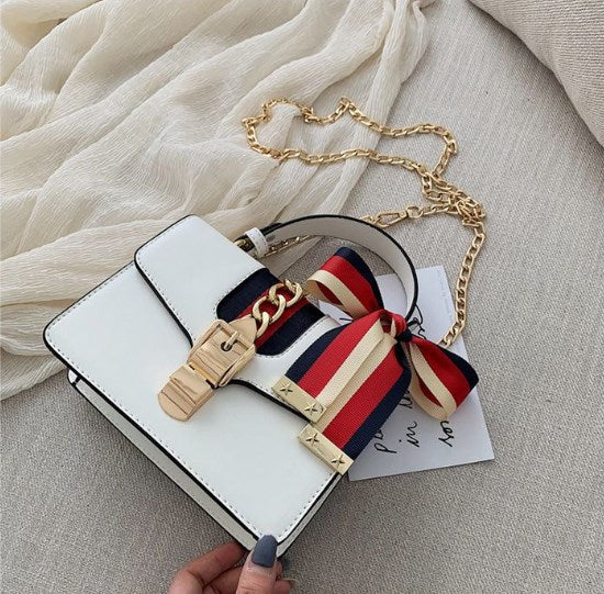 Metal Shoulder Crossbody Bag