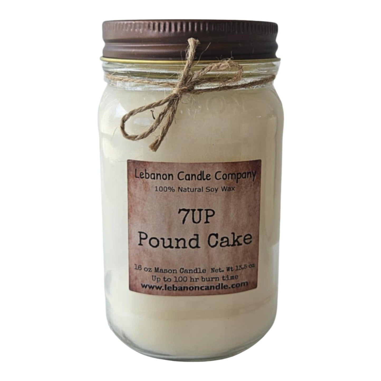 7UP Pound Cake Candle