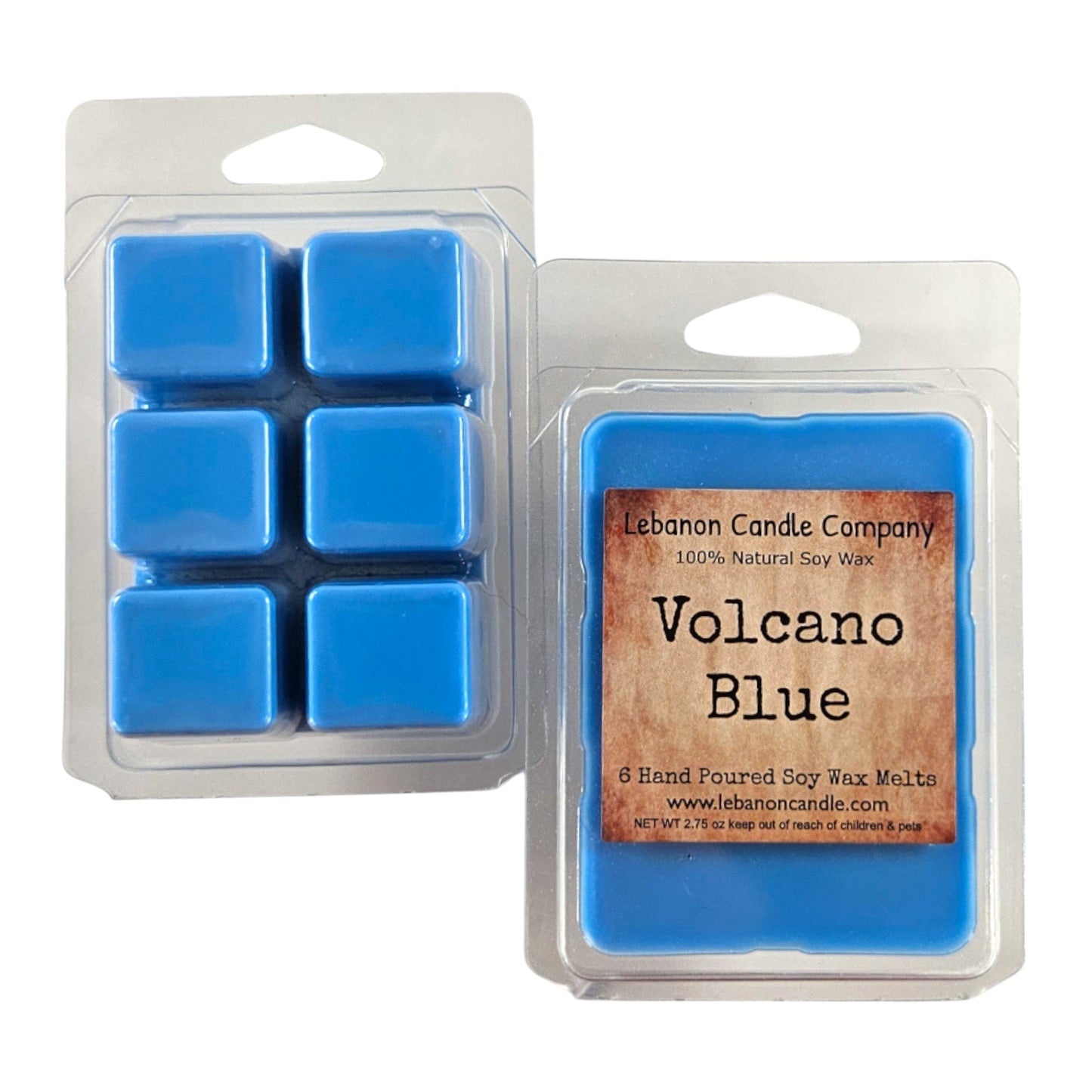 Volcano Blue Wax Melt